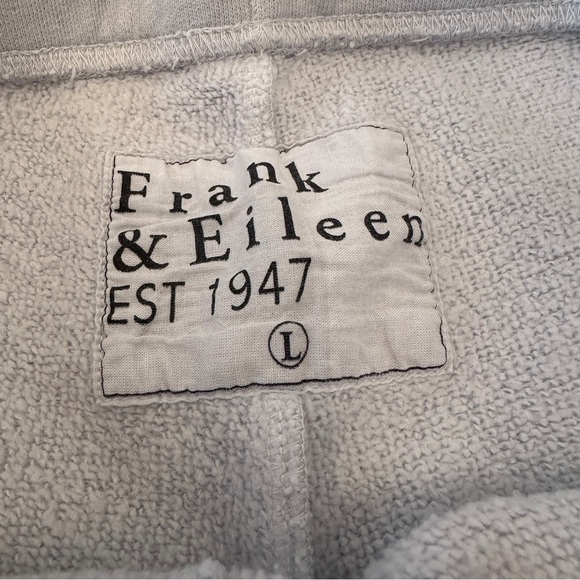 Frank & Eileen Catherine Cropped Wide Leg Sweatpants Size Large - Picture 3 of 6